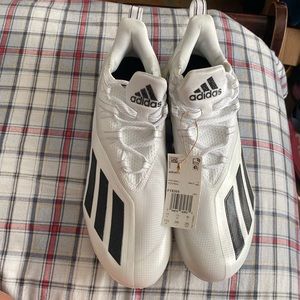 NWT Black and White Football cleats
